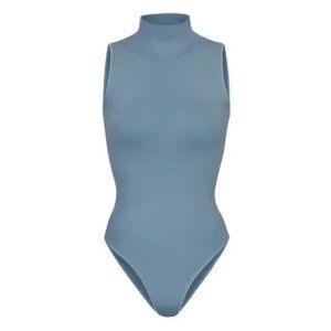 SKIMS Essential Mock Neck Sleeveless Bodysuit